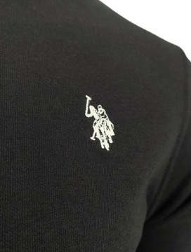 Bluza męska Bez kaptura Bluza męska sportowa Czarna US Polo Assn r. S