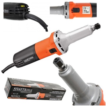 SZLIFIERKA PROSTA TRZPIENIOWA PALCOWA 1500W 6MM