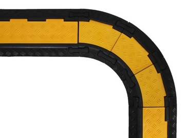 УГЛОВОЙ РАЗЪЕМ ДЛЯ ПОРОГОВОГО ПРОХОДА, кабель, 2 канала