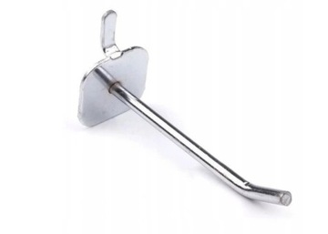 ПОДВЕСКА С ПЕРФОРИРОВАННЫМ КРЮКОМ ДЛЯ ПОДСТАВКИ С ПЕРФОРИРОВАННОЙ ПЛАСТИНОЙ 10 СМ 10 ШТ.