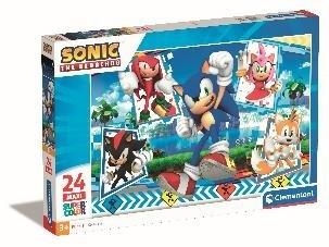 Puzzle Clementoni puzzle 24 elementów Maxi Sonic