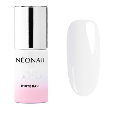 NEONAIL LAKIER HYBRYDOWY BABY BOOMER WHITE BASE 7,2 ML