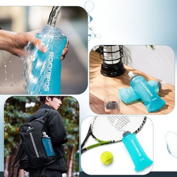 Miękki Bidon sportowy softflask ROCKBROS butelka do biegania w góry 500ml