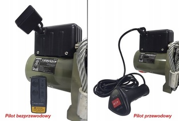 АККУМУЛЯТОРНАЯ ЛЕБЕДКА 24V 16800lb для эвакуатора