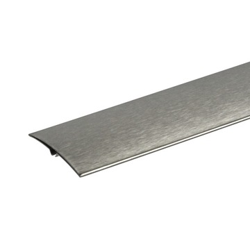 Listwa progowa 42mm stalowa [srebro szczot.] 100cm
