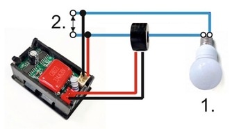 ПАНЕЛЬНЫЙ АМПЕРМЕТР ВОЛЬТМЕТР 10А 500В ПЕРЕМЕННОГО НАПРЯЖЕНИЯ С ЖК-дисплеем
