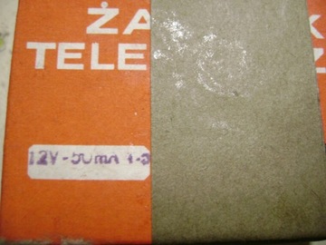 Żarówka żaróweczka telefoniczna 30mm 12V 50mA