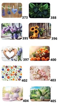 Матовая ламинированная прокладка для стола, очень большой выбор дизайнов