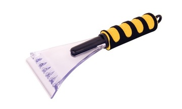 SKROBACZKA DO SZYB PRZEŹROCZYSTA MIĘKKI UCHWYT