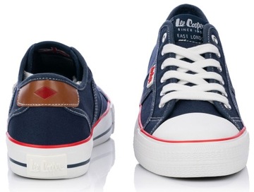 LEE COOPER MĘSKIE TRAMPKI NISKIE GRANATOWE r. 43