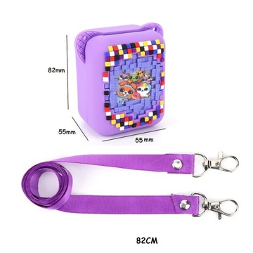 ЗАЩИТНЫЙ ЧЕХОЛ ДЛЯ ЦИФРОВОГО ИГРУШЕЧНОГО УСТРОЙСТВА BITZEE С РЕГУЛИРУЕМЫМ РЕМЕНЕМ