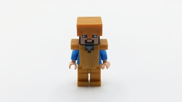 Figurka Lego Minecraft Steve złoty gold min031