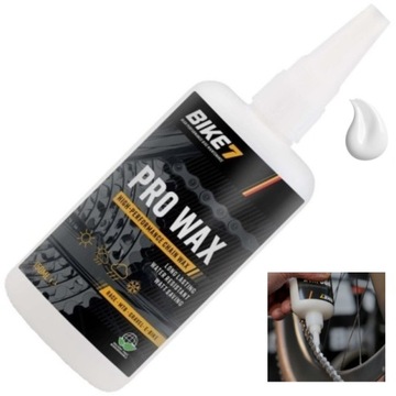 Bike 7 Pro Wax olej do smarowania łańcucha rowerowego wosk smar 150ml