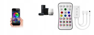 taśma led rgb zdalnie sterowana aplikacją 10 M