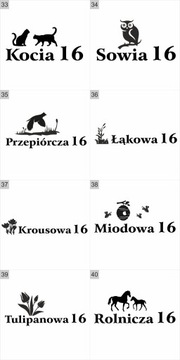 3D буквы из стиродура, номер дома