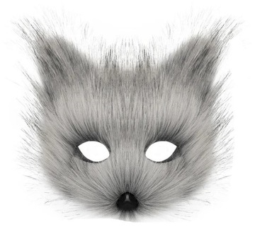 KOSPLAY FURRY KOSTIUM WŁOCHATA MASKA KOT ZWIERZAK wysyłka z PL