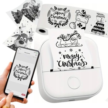 Phomemo T02 Mini Thermal Printer Stickers Примечания для подарочных ярлыков