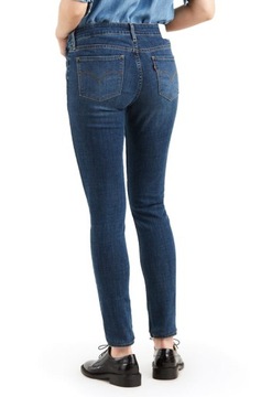 Levis Damskie dżinsy 711 Skinny LAPIS ASTRO INDIGO 18881-0293-32/32