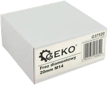 Frez diamentowy 20mm M14 GEKO G37520