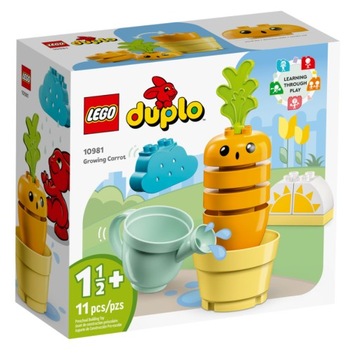 LEGO Duplo 10981 Rosnąca Marchewka Donica Konewka