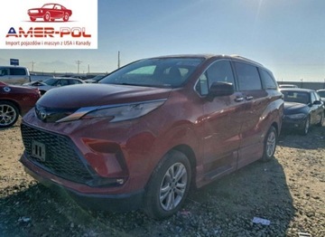Toyota Sienna III 2022 Toyota Sienna XSE 2022 2.5 Hybryda 245KM