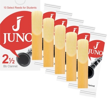 Stroik klarnet Bb 2,5 Vandoren JUNO JCR0125 5 szt. ZESTAW
