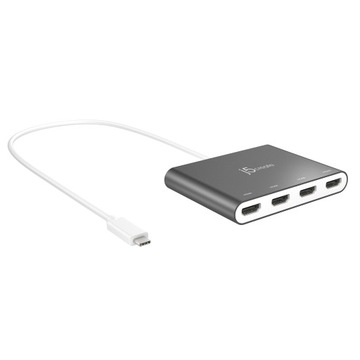 j5create USB-C — 4-портовый адаптер для нескольких мониторов HDMI