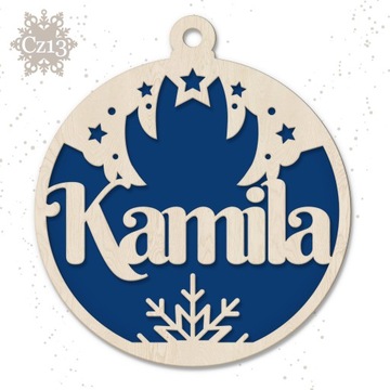 3D именная безделушка, различные узоры, темно-синий цвет.