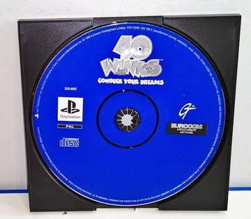 40 WINKS CONQUER YOUR DREAMS Sony PlayStation PSX SAMA PŁYTA