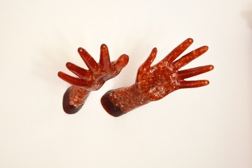 СТЕКЛЯННАЯ РУЧНАЯ СКУЛЬПТУРА РУЧНОЙ РАБОТЫ КРЮЧОК PL