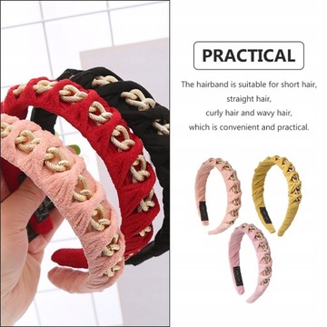 3 шт. обручи для украшения волос и др.