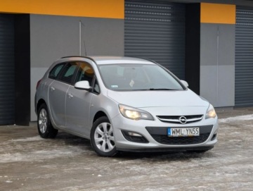 Opel Astra J Sports Tourer Facelifting 1.4 Turbo ECOTEC 140KM 2014 Opel Astra Fabryczne LPG Alu Klima Tempomat Serwis Gwarancja 1.4 140KM, zdjęcie 2