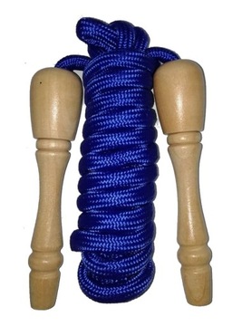 SOLIDNA DREWNIANA SZNURKOWA SKAKANKA GOKI