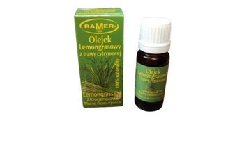NATURALNY ETERYCZNY OLEJEK LEMONGRASOWY BAMER 7 ml