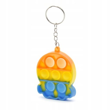 PUSH POP IT ZABAWKA ANTYSTRESOWA OŚMIORNICA BRELOK