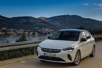 OPEL CORSA F SVAZEK DVEŘE LEVÝ PŘEDNÍ 9835932080