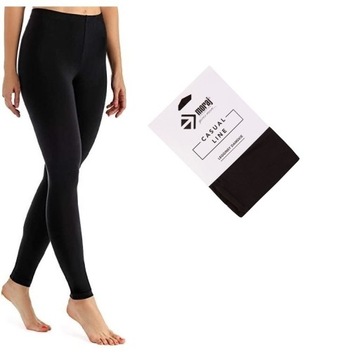 LEGGINSY KLASYCZNE Moraj rozm: 2XL