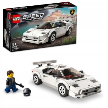 LEGO SPEED CHAMPIONS LAMBORGHINI COUNTACH SAMOCHÓD ZESTAW KLOCKÓW 262EL