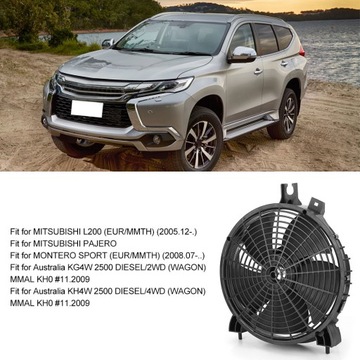 Электрический вентилятор конденсатора кондиционера подходит для MITSUBISHI.