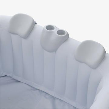 НАДУВНОЙ СПА С ГИДРОМАССАЖЕМ на 6 человек. ВАННА ДЛЯ БАССЕЙНА 1000л 12В1 + НАБОР ПОДУШЕК