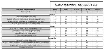 X210 Меховой комплект из трех предметов, размер 134/140