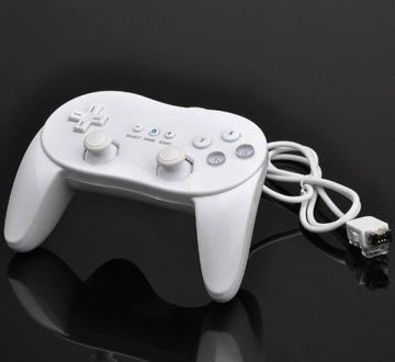 Геймпад IRIS Pad Classic Controller Pro для консоли Nintendo Wii Wii U, белый