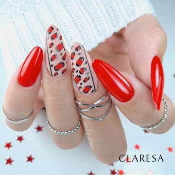 Красный лак для ногтей Claresa Red CHOICE