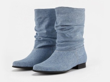 Джинсовые ботильоны АЛ-25, размер 42.