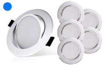 5x Oprawa wpustowa oczko LED POD ŚCIEMNIACZ 5W 35