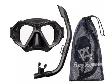 TUSA RT zestaw nurkowy TRAVEL maska fajka płetwy L 42-49 snorkeling