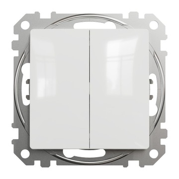 Schneider Electric Sedna Design Łącznik świecznikowy podw biały