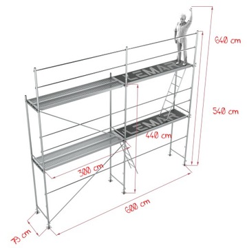 ФАСАДНЫЕ ЛЕСА PLETTAC