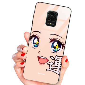 ETUI GLASS do XIAOMI REDMI NOTE 9 PRO Kawaii Wzory