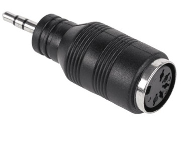 PRZEJŚCIE gniazdo DIN 545 5pin /wtyk jack 3,5(2736